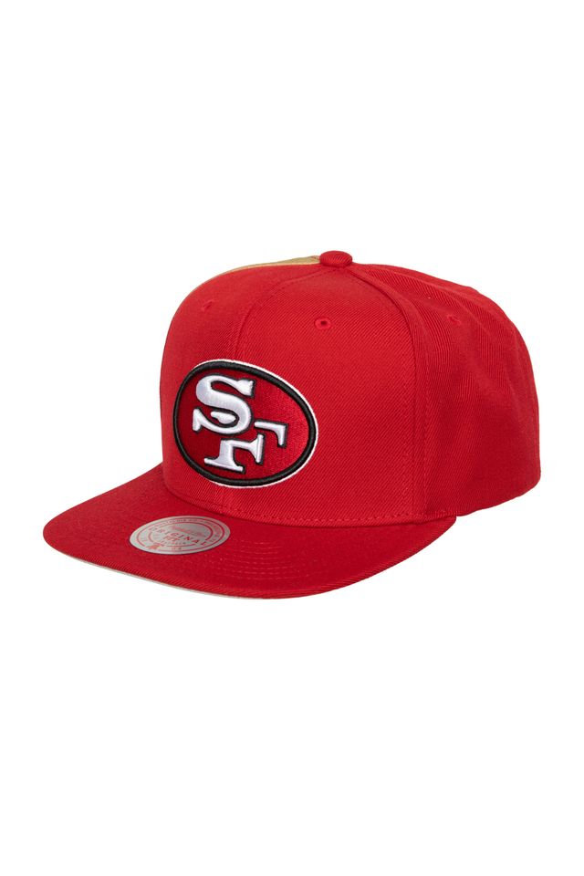 Bone-Mitchell---Ness-NFL-Snapback-San-Francisco-49ers-Vermelha