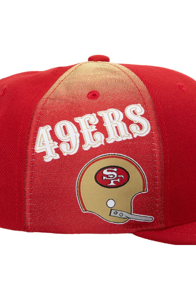 Bone-Mitchell---Ness-NFL-Snapback-San-Francisco-49ers-Vermelha