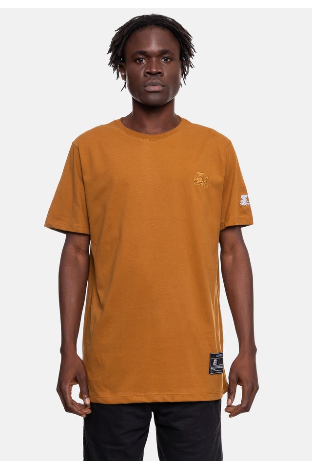 Camiseta-Starter-Masculina-Caramelo Camiseta-Starter-Masculina-Caramelo