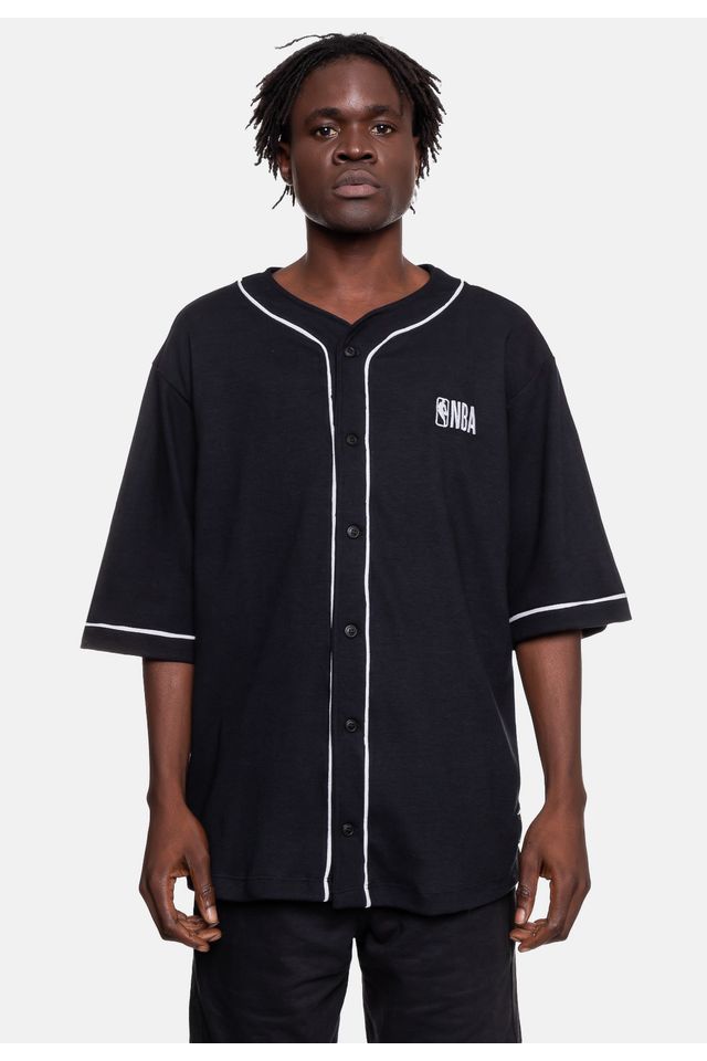 Camisa-NBA-Oversized-Statement-Preta