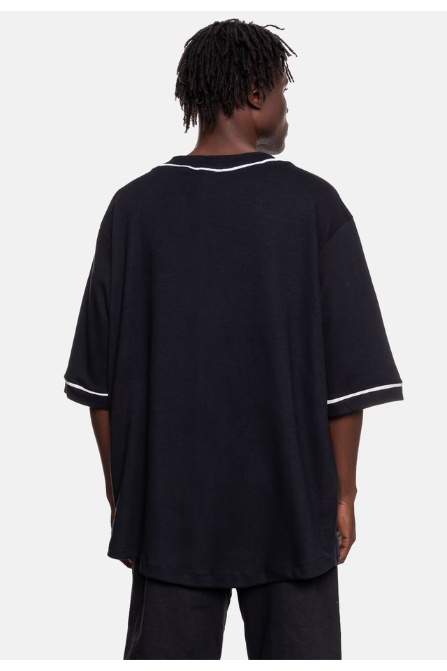 Camisa-NBA-Oversized-Statement-Preta