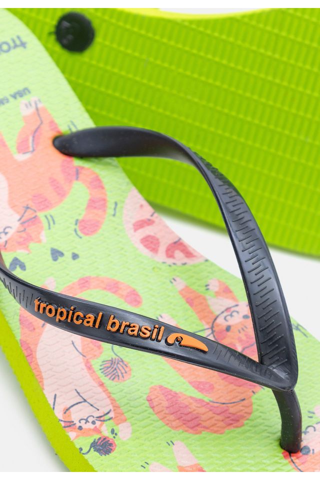 Chinelo-Tropical-Brasil-Pets-Slim-Preto-com-Verde