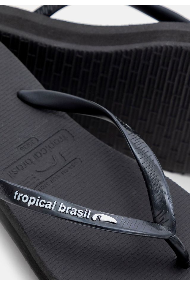 Chinelo-Tropical-Brasil-Tamanco-Preto