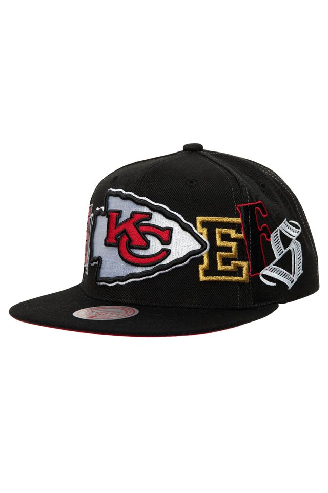 Bone-Mitchell---Ness-Hype-Type-Snapback-NFL-Kansas-City-Chiefs-Preta