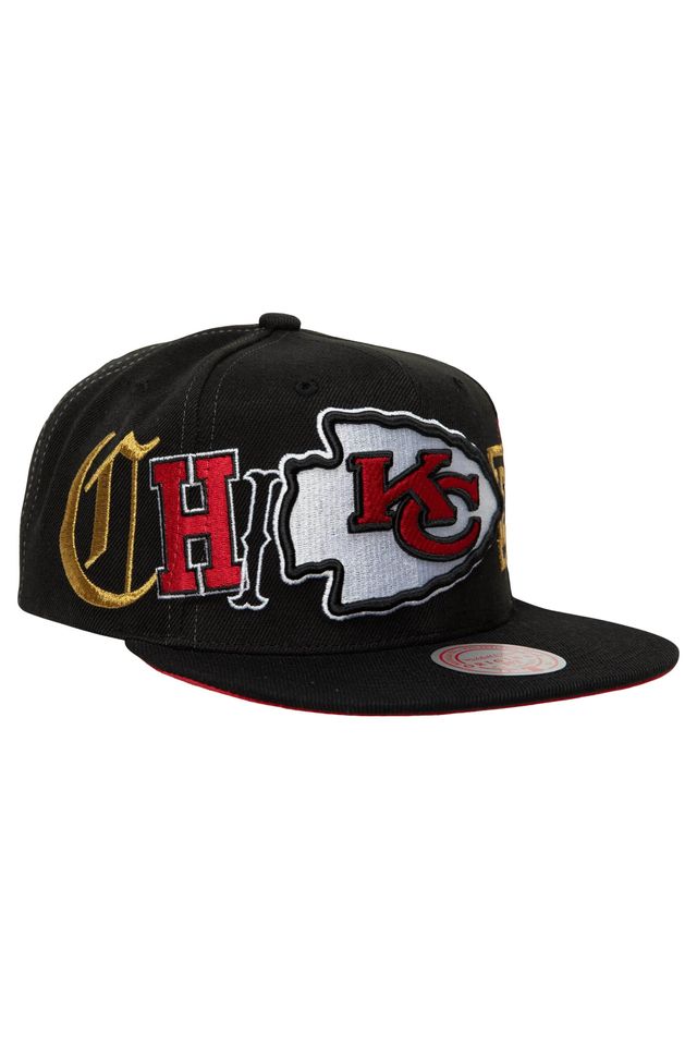 Bone-Mitchell---Ness-Hype-Type-Snapback-NFL-Kansas-City-Chiefs-Preta