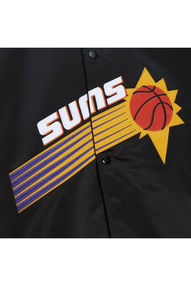 Jaqueta-Mitchell---Ness-Lightweigh-Jersey-Phoenix-Suns-Preta