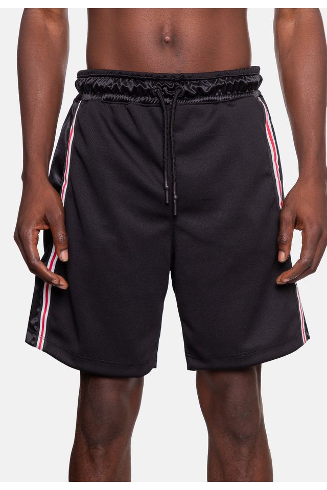 Bermuda-NBA-Sintetica-Chicago-Bulls-Preta