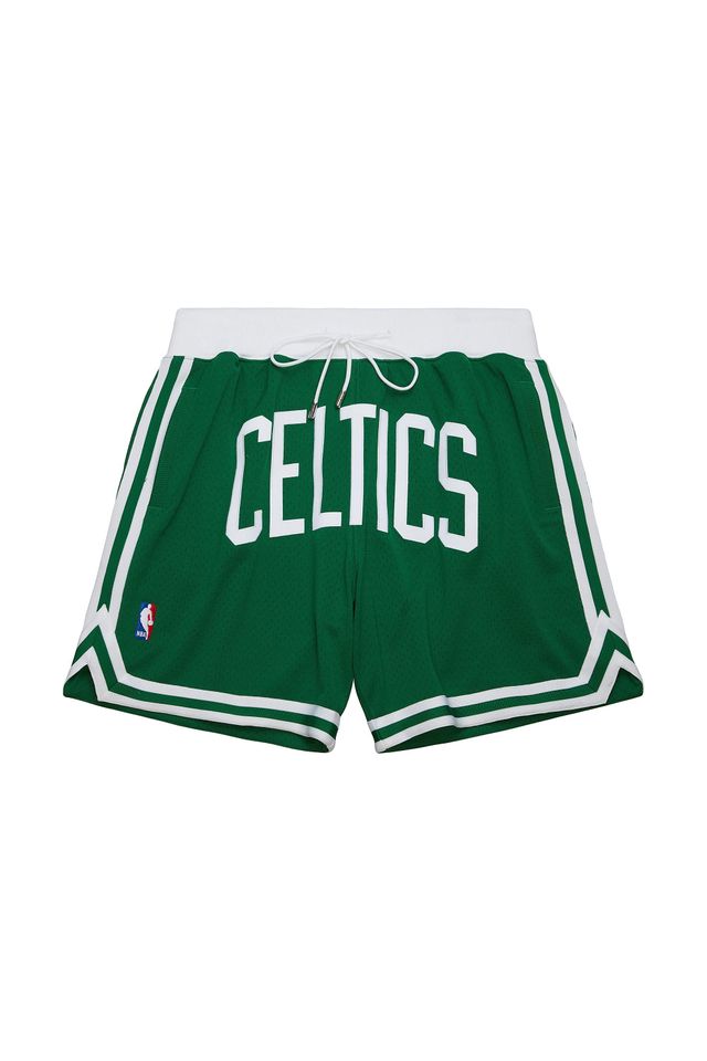 Shorts Mitchell & Ness Just Don 7 Inch Boston Celtics Verde Shorts Mitchell & Ness Just Don 7 Inch Boston Celtics Verde