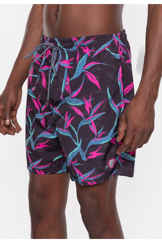 Shorts-Fatal-Sintetico-Smell-Preto
