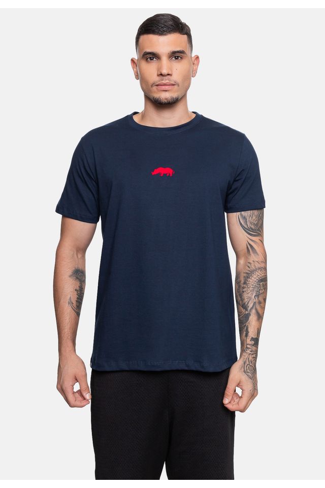 Camiseta-Ecko-Fashion-Basic-Masculina-Minimal-Marinho-Navy-Hipnose