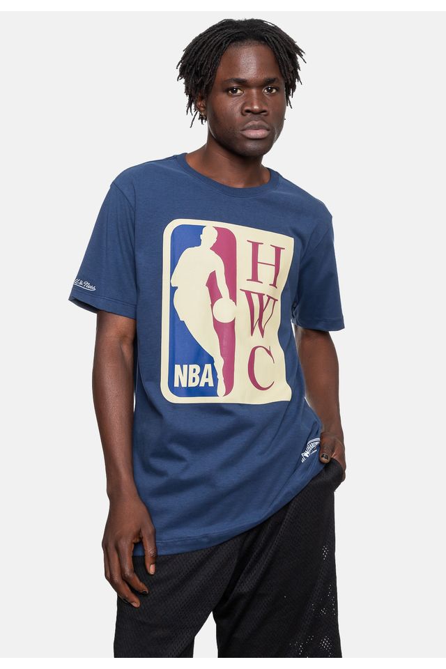 Camiseta-Mitchell---Ness-NBA-Teams-Azul