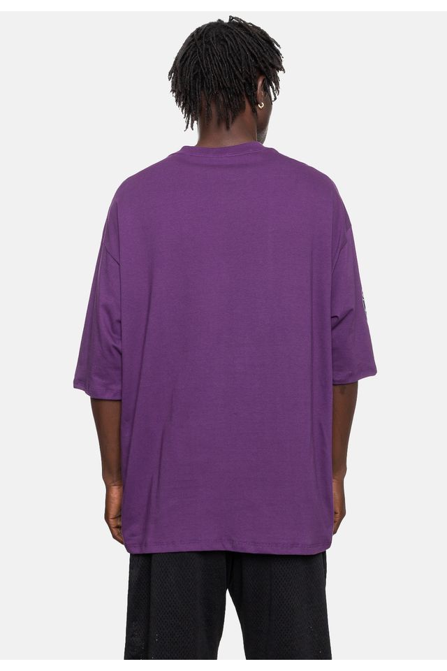 Camiseta NBA Estampada Toronto Raptors Roxa - Urbane