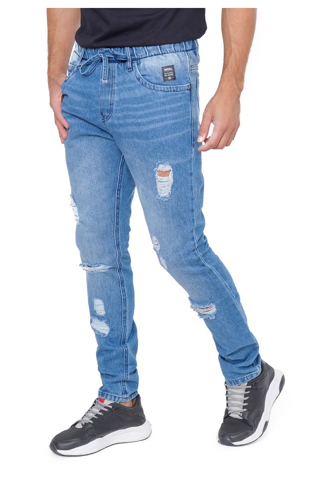 Calca-Jeans-Fatal-Jogger-Azul Calca-Jeans-Fatal-Jogger-Azul