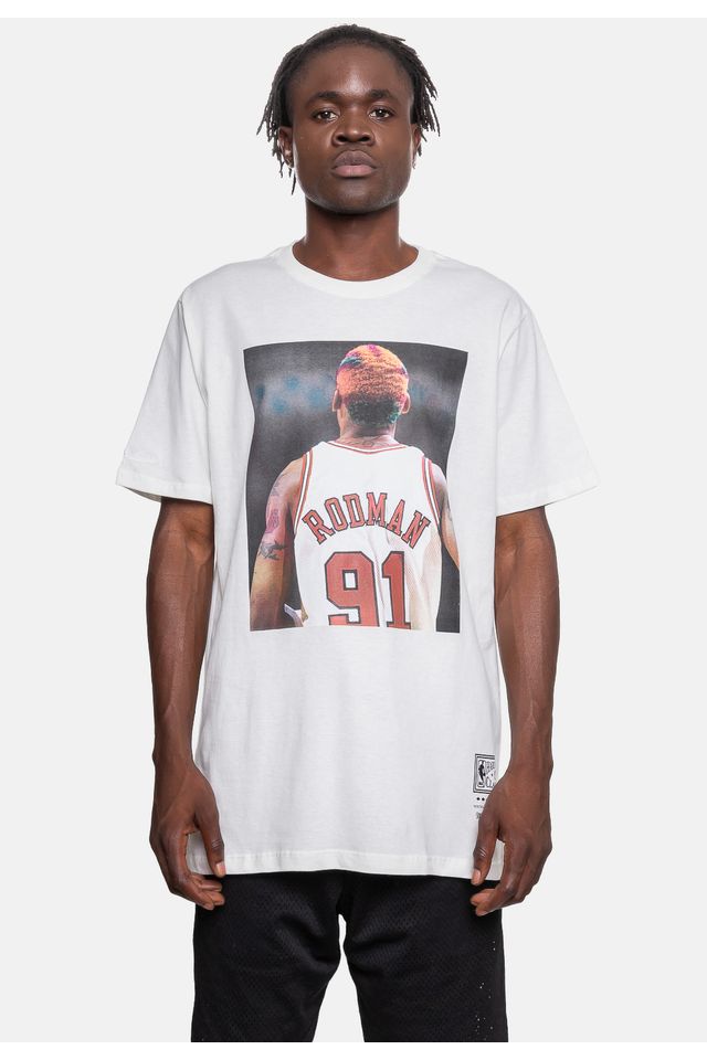 Camiseta-Mitchell---Ness-NBA-Slam-Dennis-Rodman-Off-White