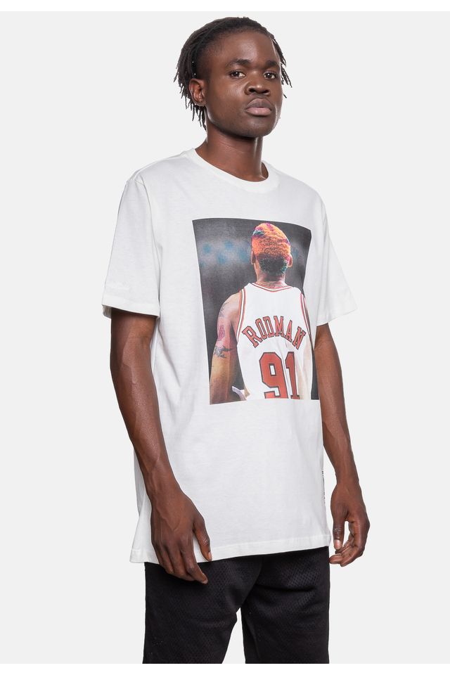 Camiseta-Mitchell---Ness-NBA-Slam-Dennis-Rodman-Off-White