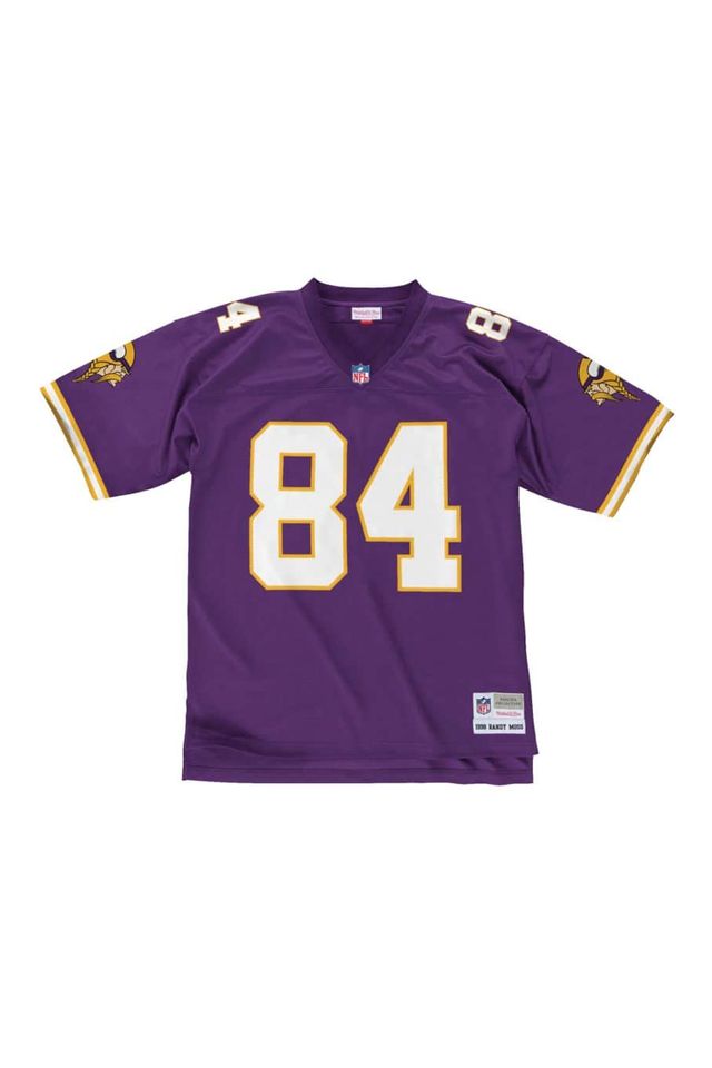 Camisa-Mitchell---Ness-NFL-Legacy-Jersey-Minnesota-Vikings-1998-Randy-Moss-Roxa Camisa-Mitchell---Ness-NFL-Legacy-Jersey-Minnesota-Vikings-1998-Randy-Moss-Roxa