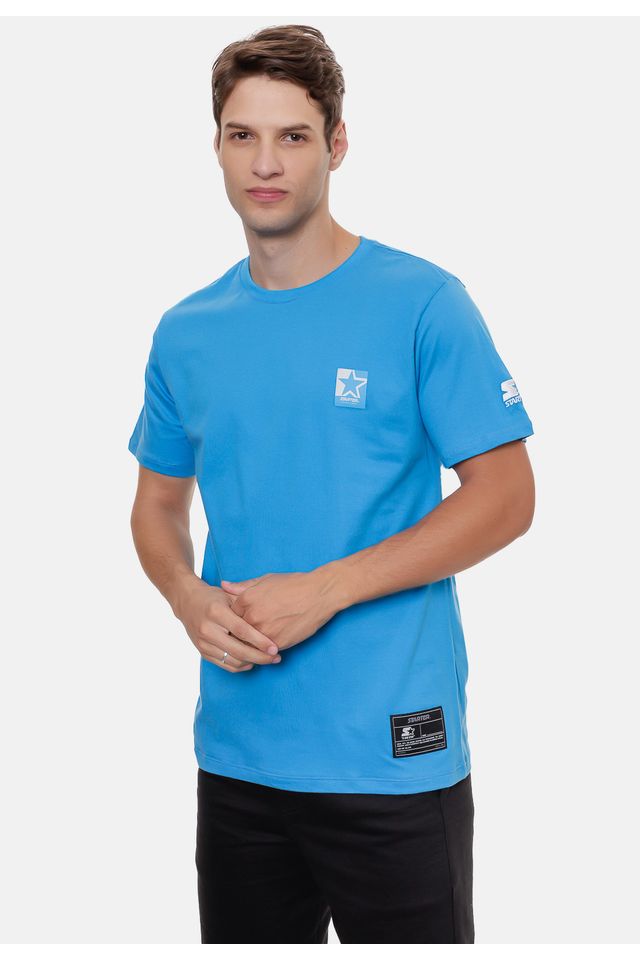 Camiseta-Starter-Estampada-Azul