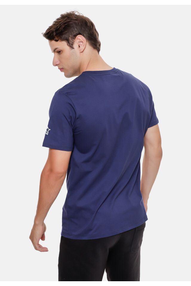 Camiseta-Starter-Estampada-Azul-Marinho