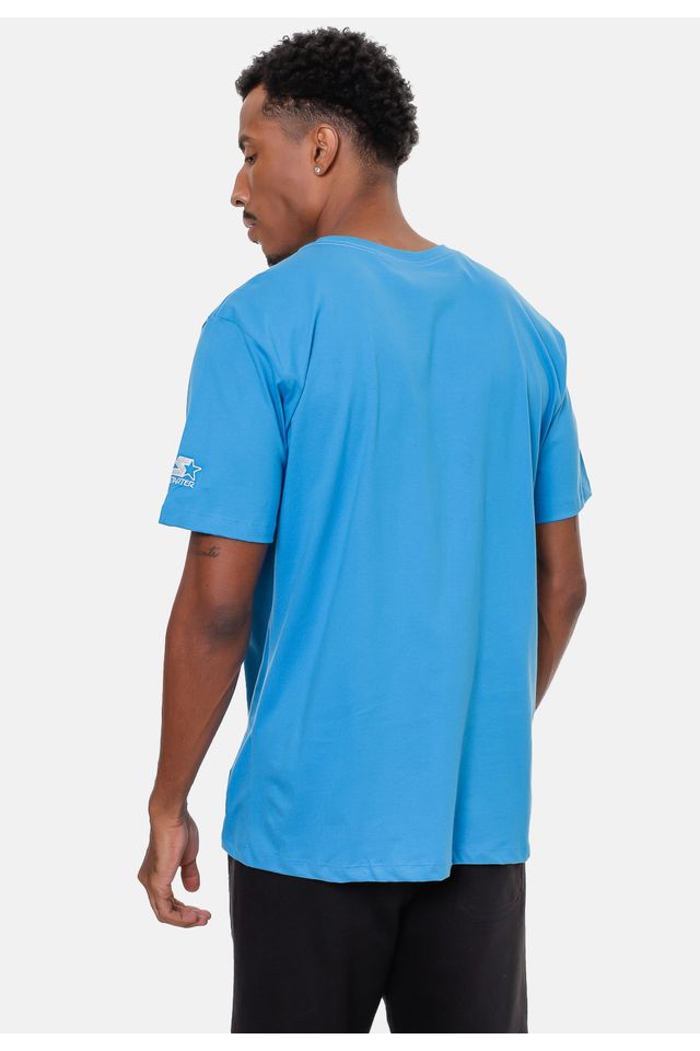 Camiseta-Starter-Estampada-Azul