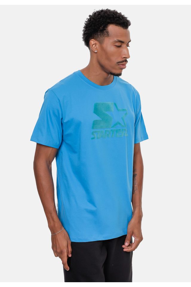 Camiseta-Starter-Estampada-Azul