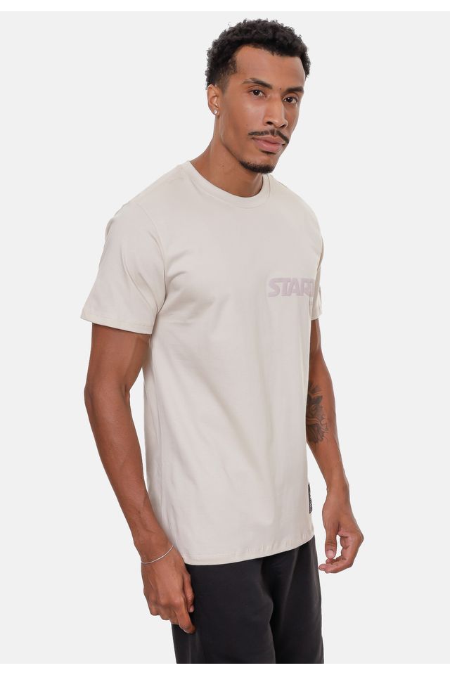 Camiseta-Starter-Estampada-Areia