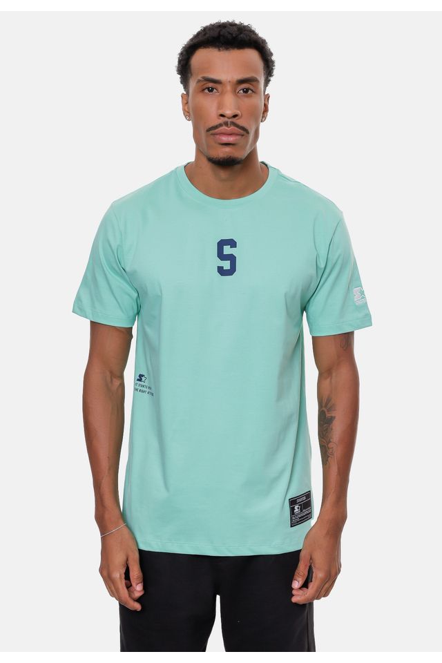 Camiseta-Starter-Estampada-Verde