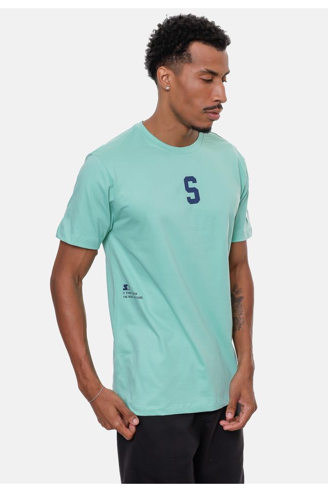 Camiseta-Starter-Estampada-Verde