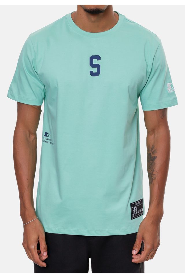 Camiseta-Starter-Estampada-Verde