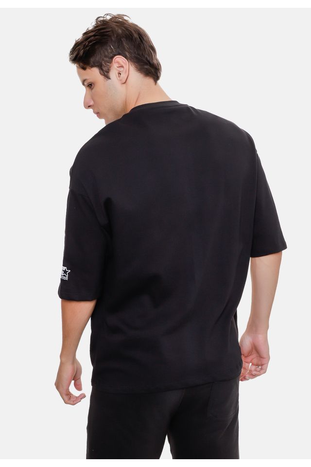 Camiseta-Starter-Oversize-Preta