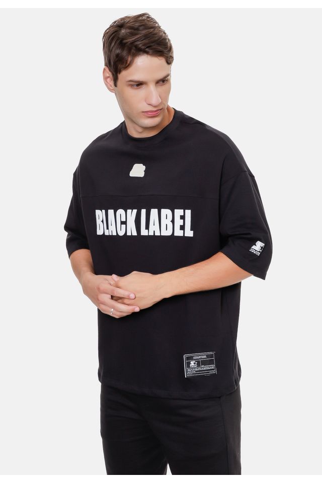 Camiseta-Starter-Oversize-Preta