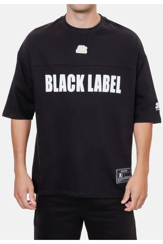 Camiseta-Starter-Oversize-Preta
