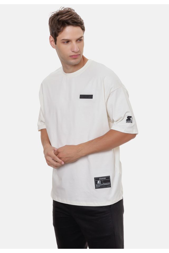 Camiseta-Starter-Oversize-Off-White