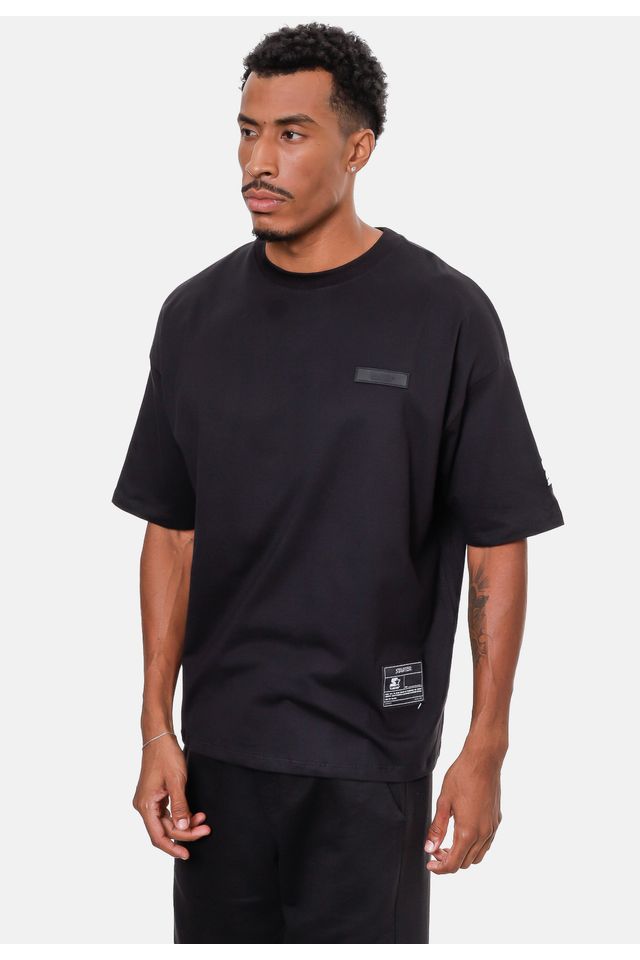Camiseta-Starter-Oversize-Preta
