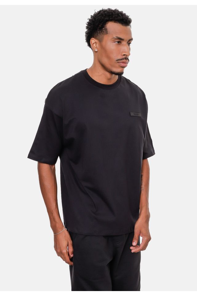 Camiseta-Starter-Oversize-Preta