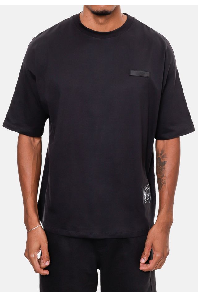 Camiseta-Starter-Oversize-Preta