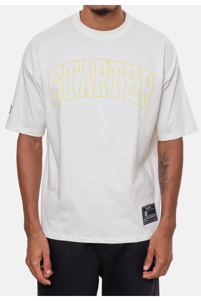 Camiseta-Starter-Oversize-Off-White