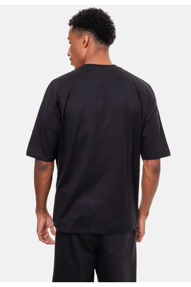 Camiseta-Starter-Oversize-Preta