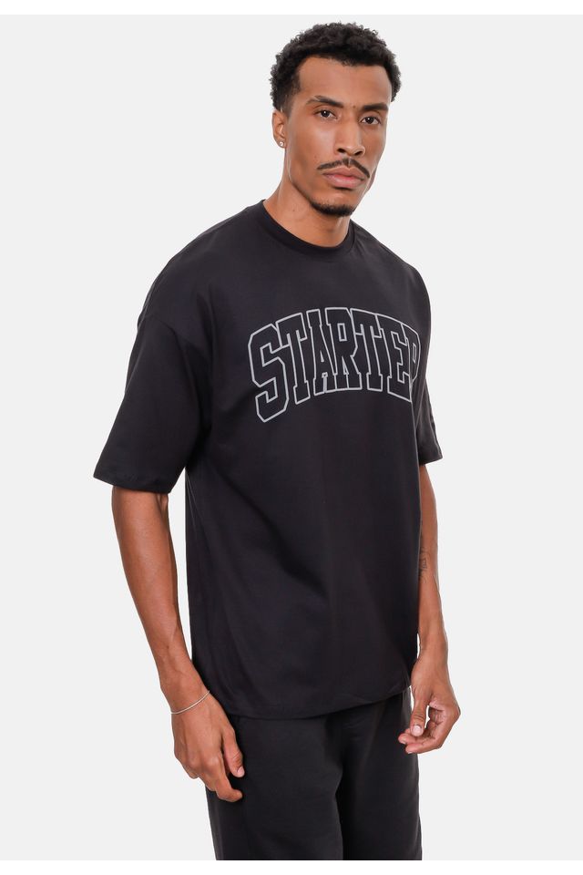 Camiseta-Starter-Oversize-Preta
