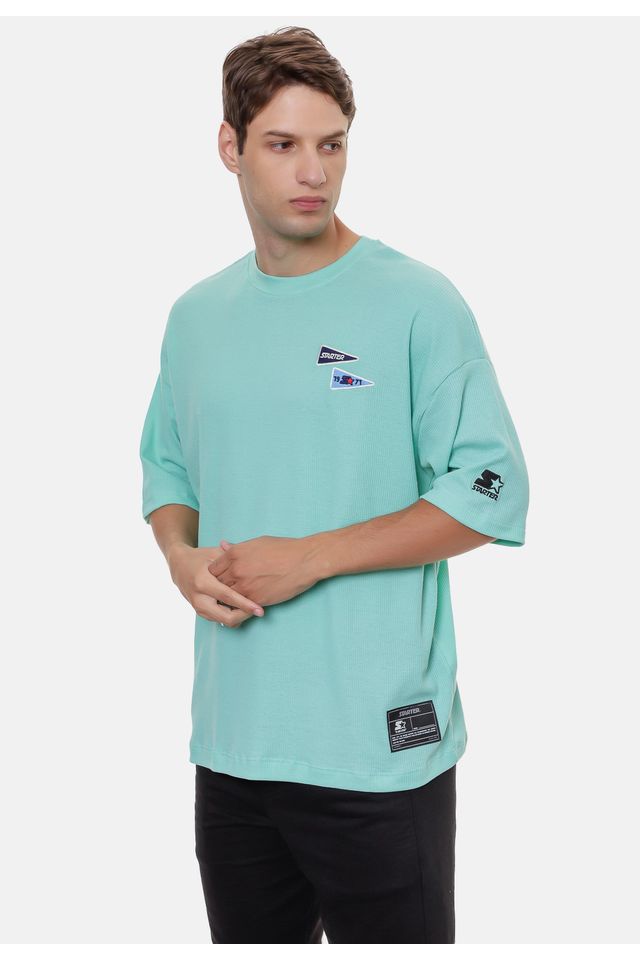 Camiseta-Starter-Oversize-Verde