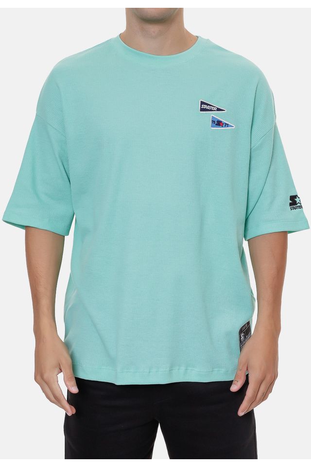 Camiseta-Starter-Oversize-Verde