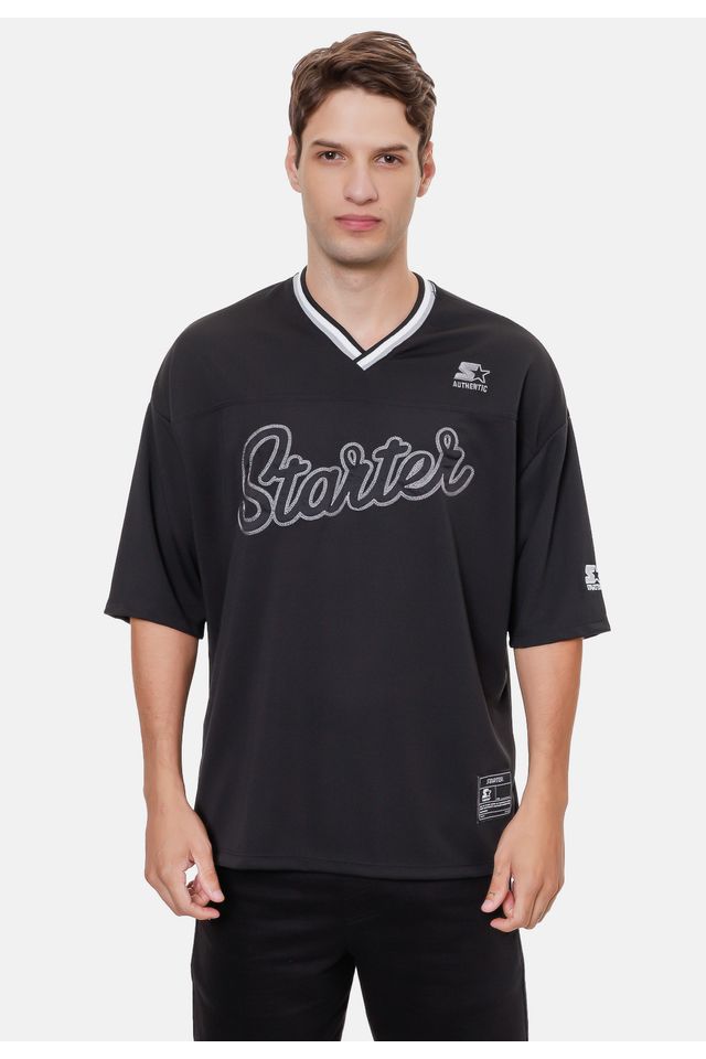 Camiseta-Starter-Oversize-Preta Camiseta-Starter-Oversize-Preta