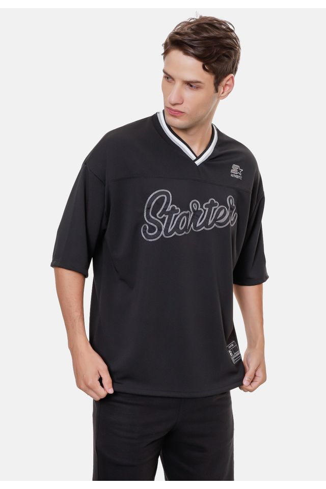Camiseta-Starter-Oversize-Preta