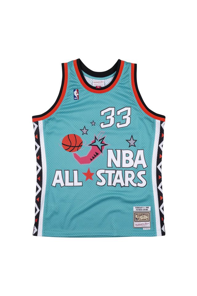 Regata-Mitchell---Ness-All-Star-Swingman-Jersey-1996-Patrick-Ewing-Verde