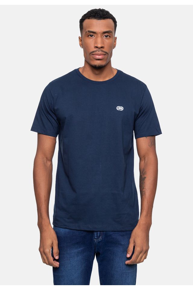 Camiseta-Ecko-Masculina-Fashion-Basic-Number-Marinho-Navy-Hipnose