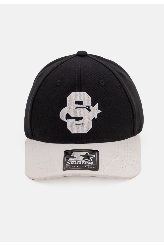Bone-Starter-Strapback-Aba-Curva-Preto