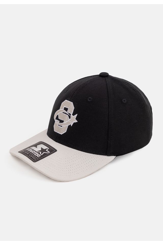 Bone-Starter-Strapback-Aba-Curva-Preto