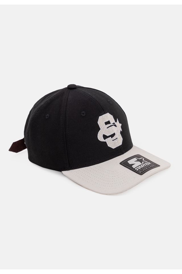 Bone-Starter-Strapback-Aba-Curva-Preto
