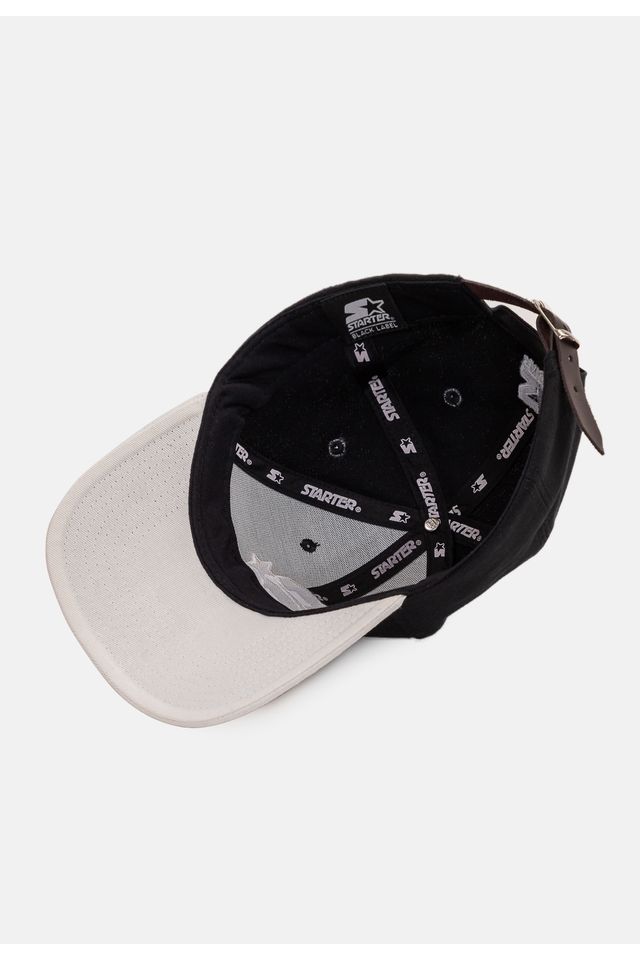 Bone-Starter-Strapback-Aba-Curva-Preto