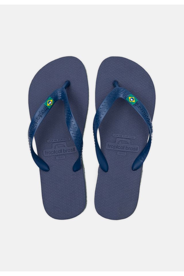 Chinelo-Tropical-Brasil-Brasileiros-Azul-Marinho