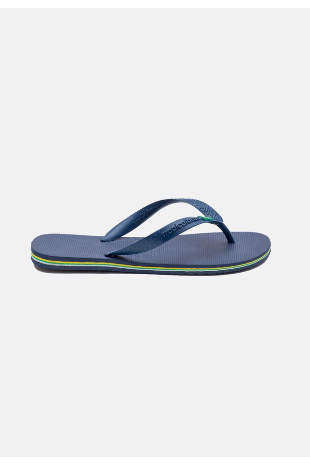 Chinelo-Tropical-Brasil-Brasileiros-Azul-Marinho